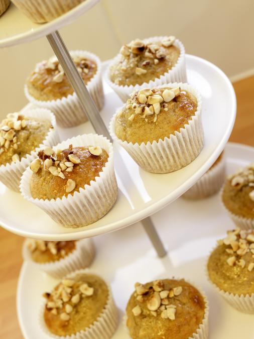 Banana & Hazelnut Muffins